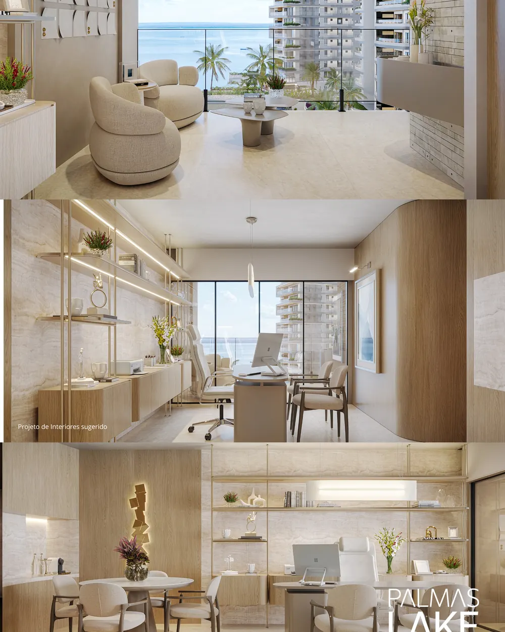 Interior do Lake Office