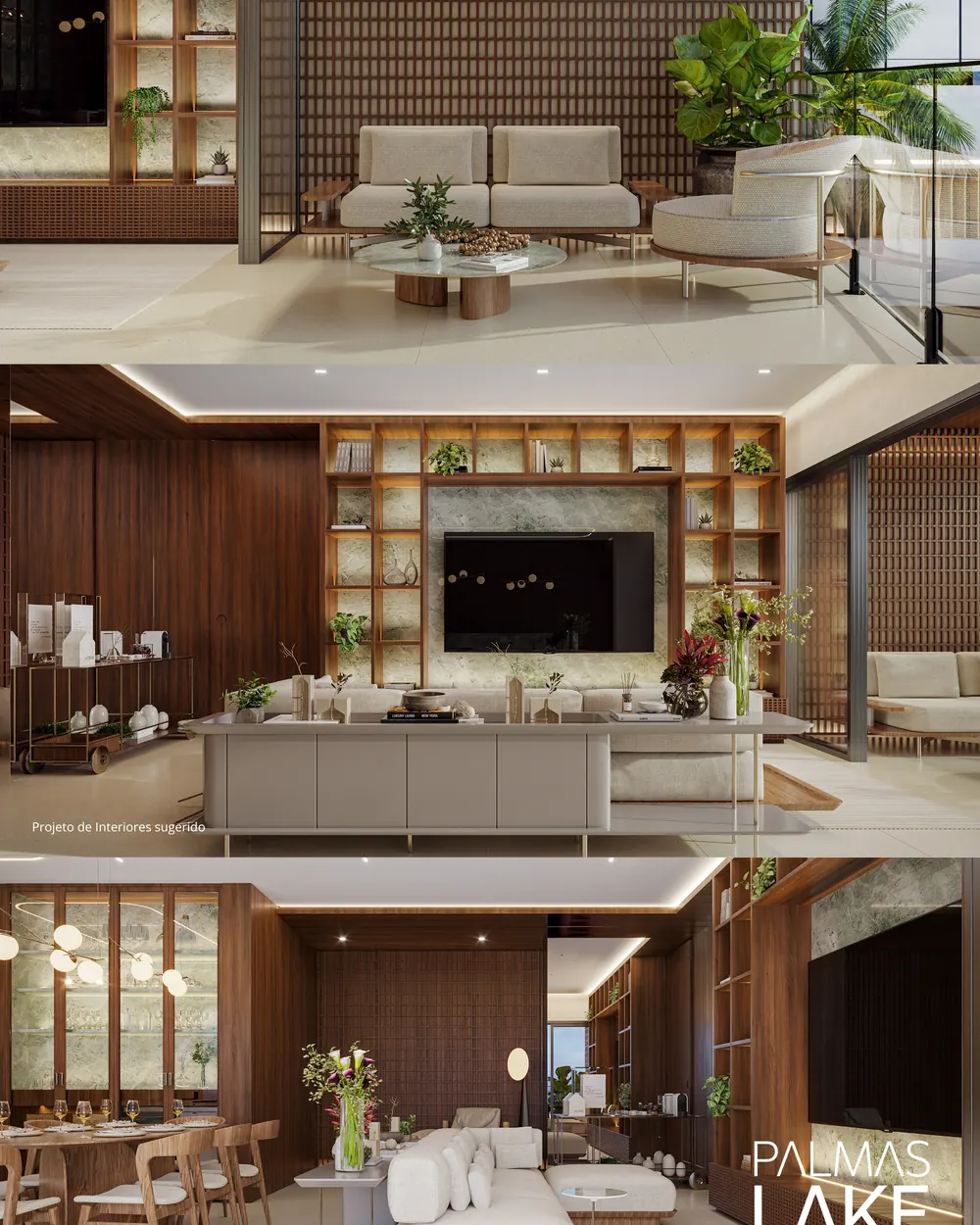 Interior do Lake Park