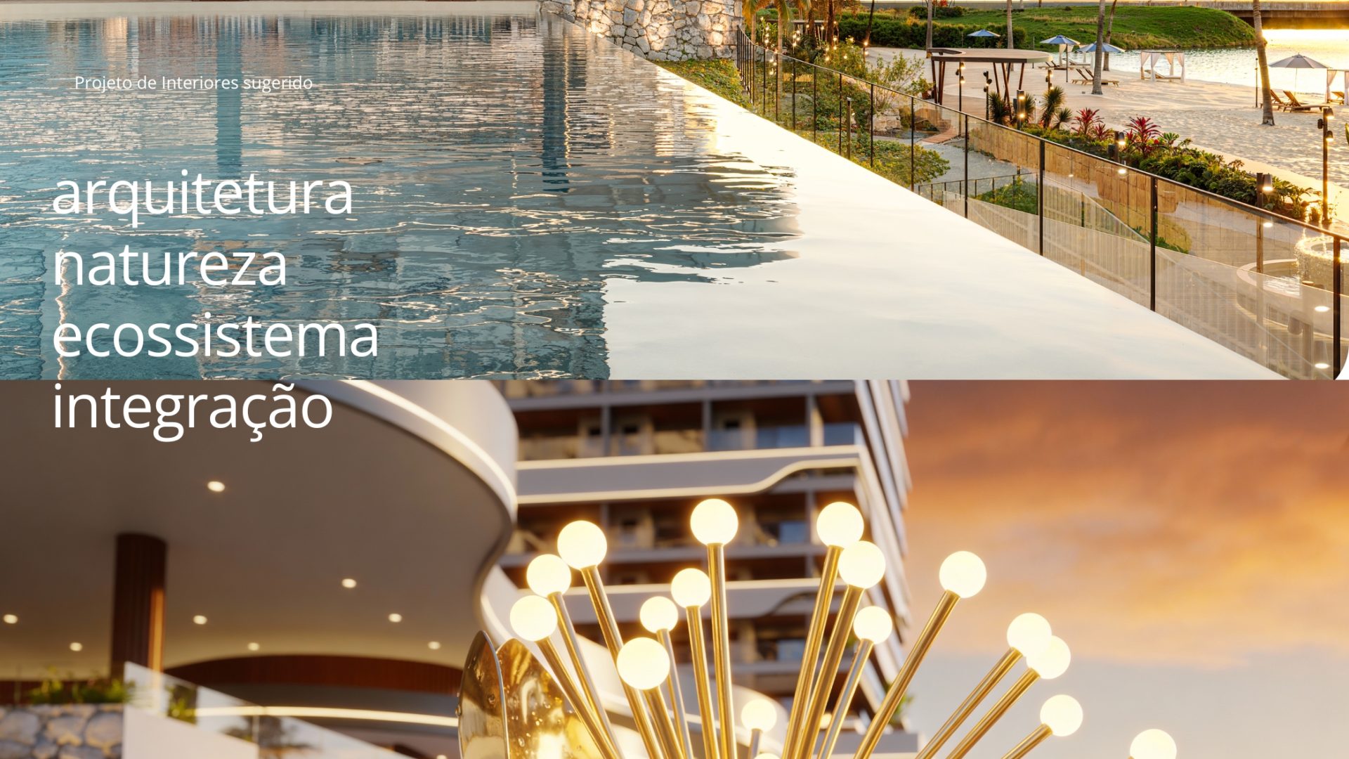 Imagem de divulgação do complexo Palmas Lake